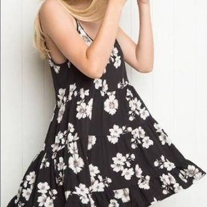 Brandy Melville floral swing mini dress